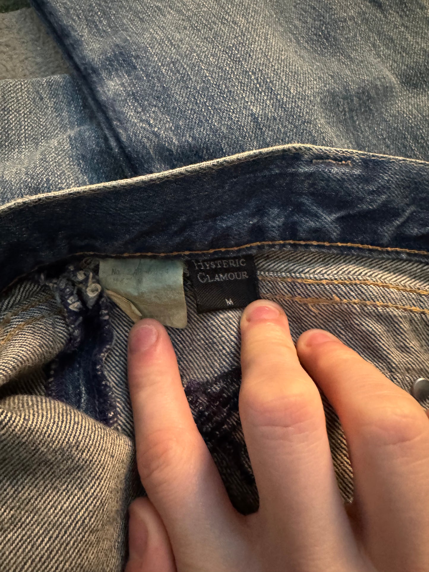 Hysteric Glamour Distressed Rework Denim