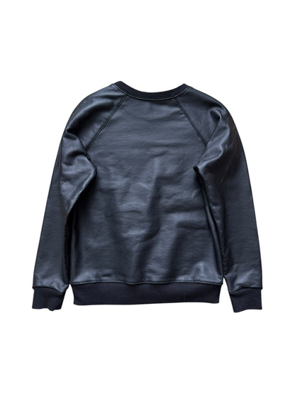 Saint Laurent 2015 Vegan Leather Sweatshirt