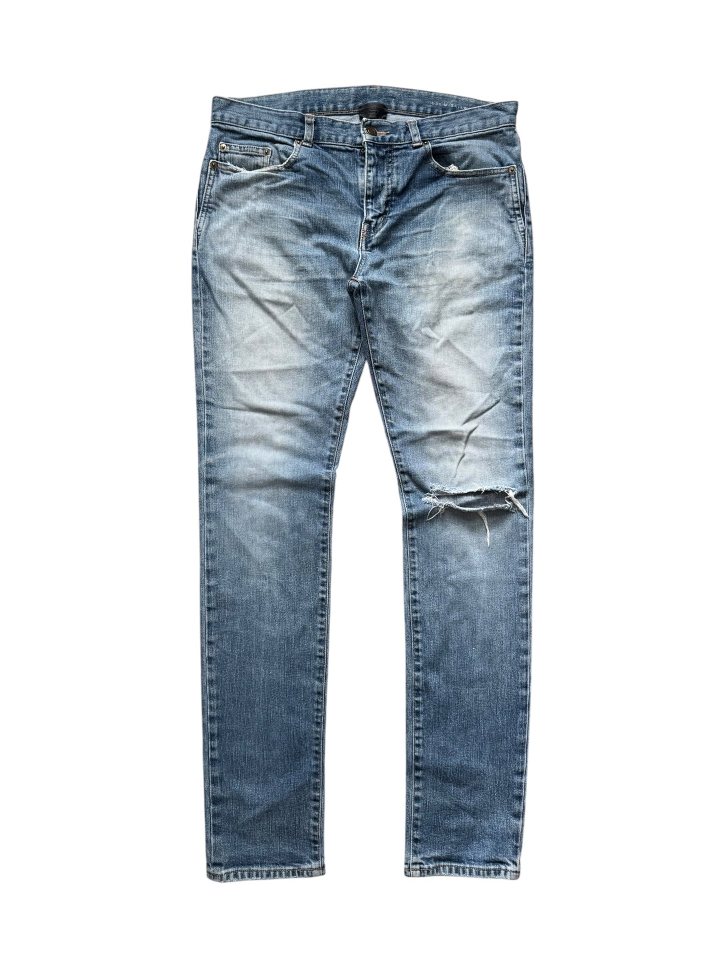 Saint Laurent 2017 Distressed D02 Denim