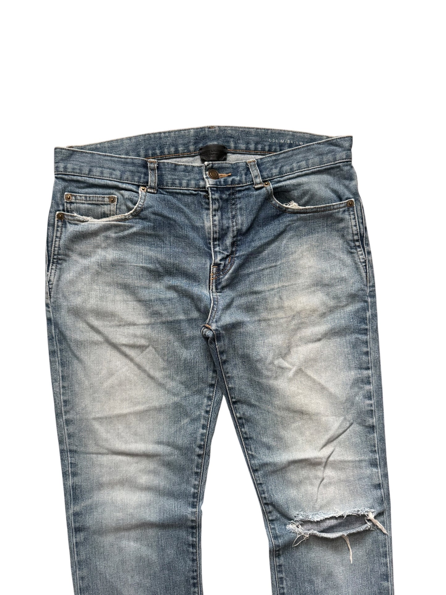 Saint Laurent 2017 Distressed D02 Denim