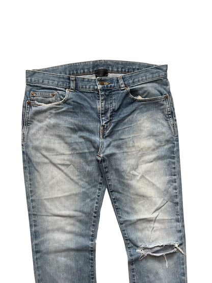 Saint Laurent 2017 Distressed D02 Denim